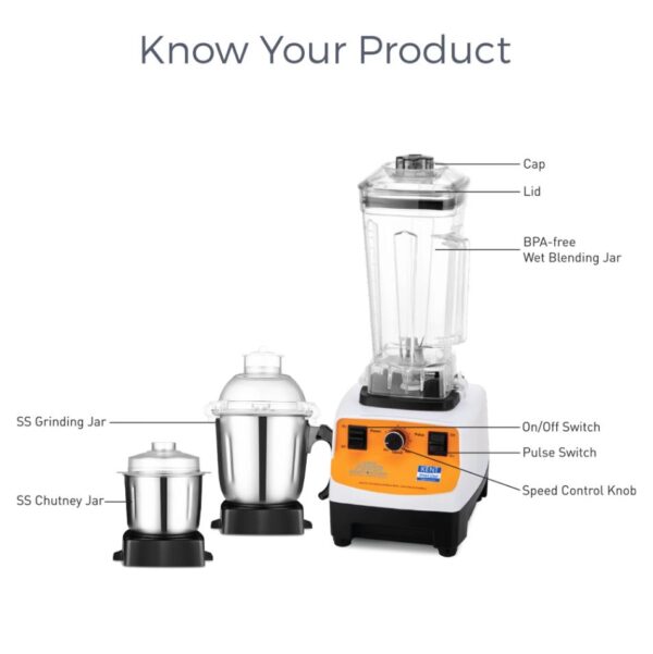KENT Super Power Grinder And Blender - Image 5